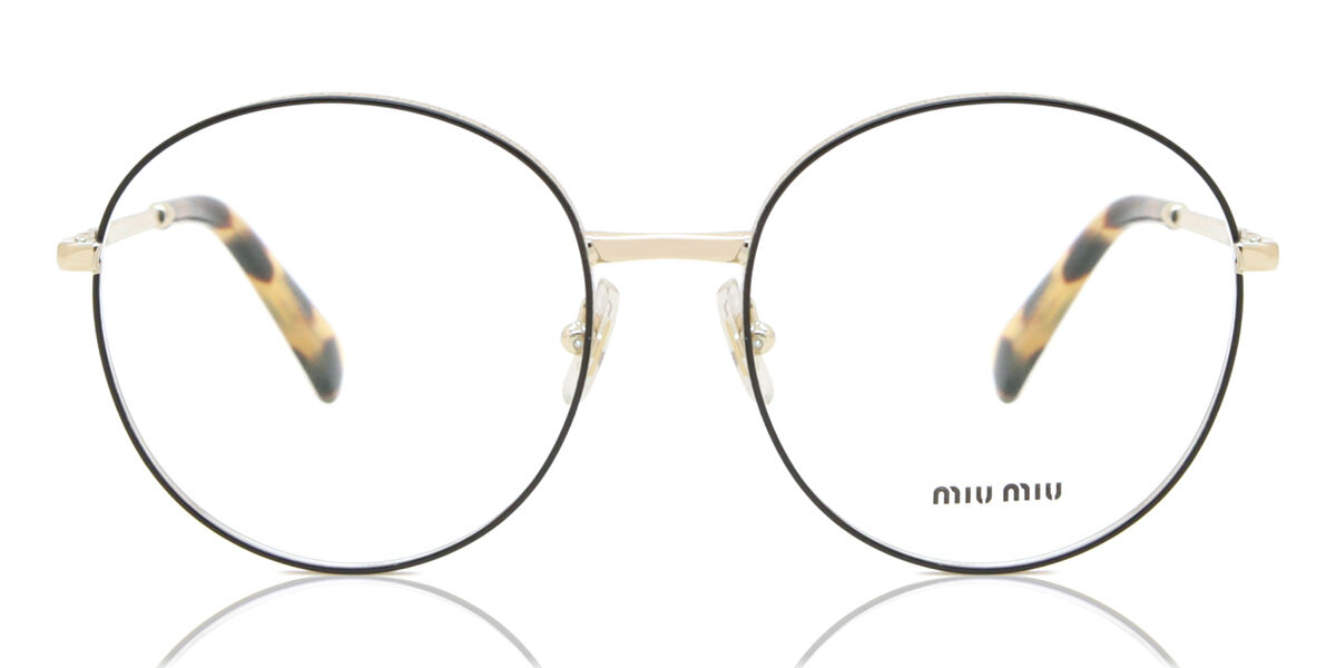 Miu Miu MU51VV ZVF1O1 Rose Gold Eyeglasses | SmartBuyGlasses US