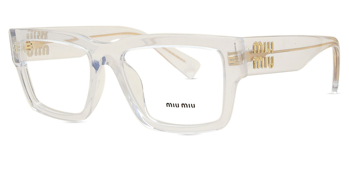 miumiu 眼鏡♥︎ Miu Miu MU09XV 16K1O1 Oval Black Eyeglasses | SmartBuyGlasses US