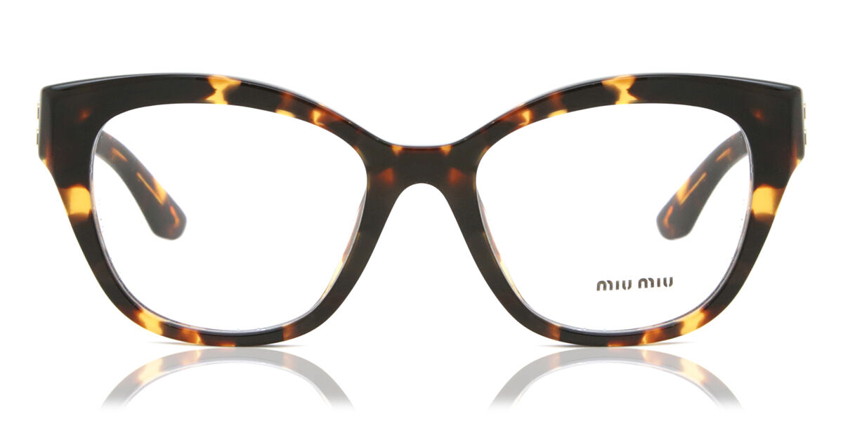 ラオラクルミューミューネッグ Miu Miu Tortoiseshell Eyewear - Prescription Glasses and Frames