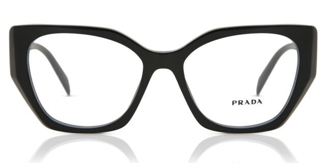 Prada PR 18WV Symbole 1AB1O1 Cat Eye Black Eyeglasses  display picture 1