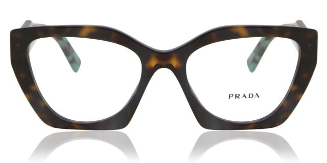 NEW Prada PR09U Eyeglasses Frames in Brown Cat Eye Prada PR 09YV Eyeglasses | LensCrafters main image 3