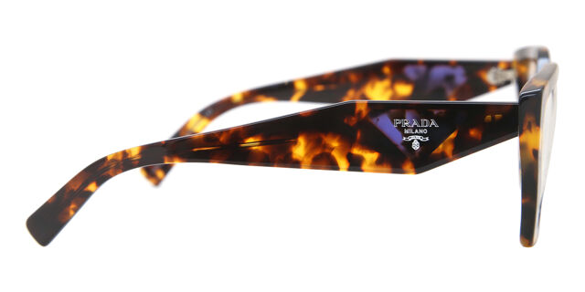 Prada PR 09YV VAU1O1 Cat Eye Honey Tortoise Eyeglasses 