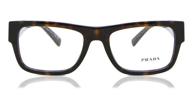 Prada PR 15YV 2AU1O1 Rectangle Tortoise Eyeglasses  display picture 2