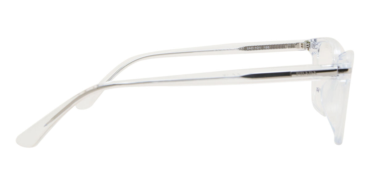 Prada PR 14WVF Asian Fit 2AZ1O1 Clear Eyeglasses | SmartBuyGlasses US