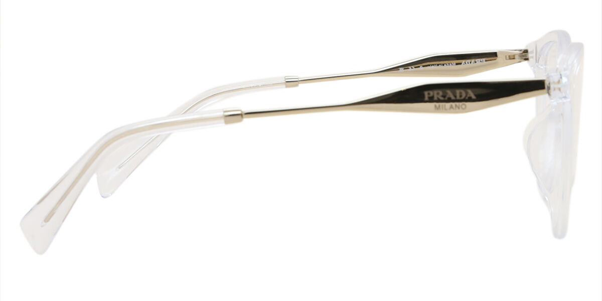 Prada PR 02ZVF Asian Fit 2AZ1O1 Butterfly Clear Eyeglasses