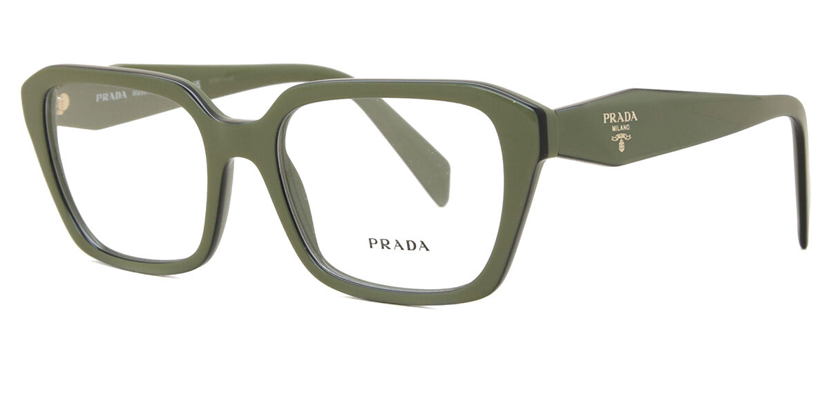 Prada PR 14ZV 13J1O1 Green Eyeglasses | SmartBuyGlasses US