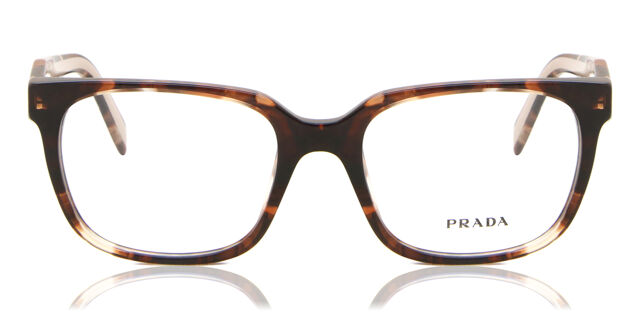 Prada PR 17ZV 07R1O1 Caramel Tortoise Eyeglasses  display picture 1