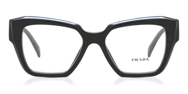New Authentic Prada SPR 10V 1AB-09H Women’s Fashion Glasses – Black Prada | Accessories | Prada Black Oversized Sunglasses  main image 4
