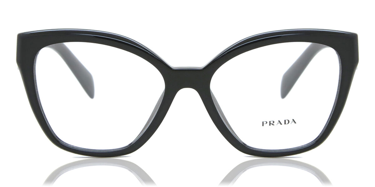 Prada PR 20ZV 16K1O1 Cat Eye Black Eyeglasses | SmartBuyGlasses US Prada PR 20ZV 16K1O1 Cat Eye Black Eyeglasses | SmartBuyGlasses US