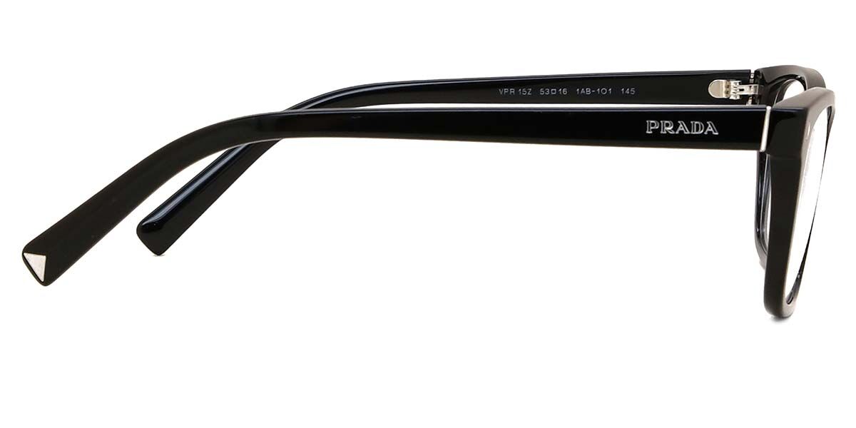Prada PR 15ZV 1AB1O1 Square Black Eyeglasses | SmartBuyGlasses US