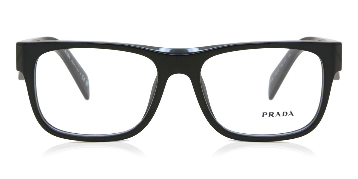 Prada glasses Prada PR A19S Sunglasses 1BO40G Black - eye-oo.com main image 3