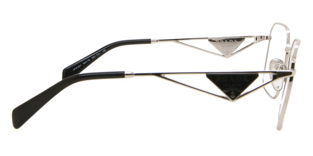 Prada PR A51V 1BC1O1 Square Silver Eyeglasses  display picture 2