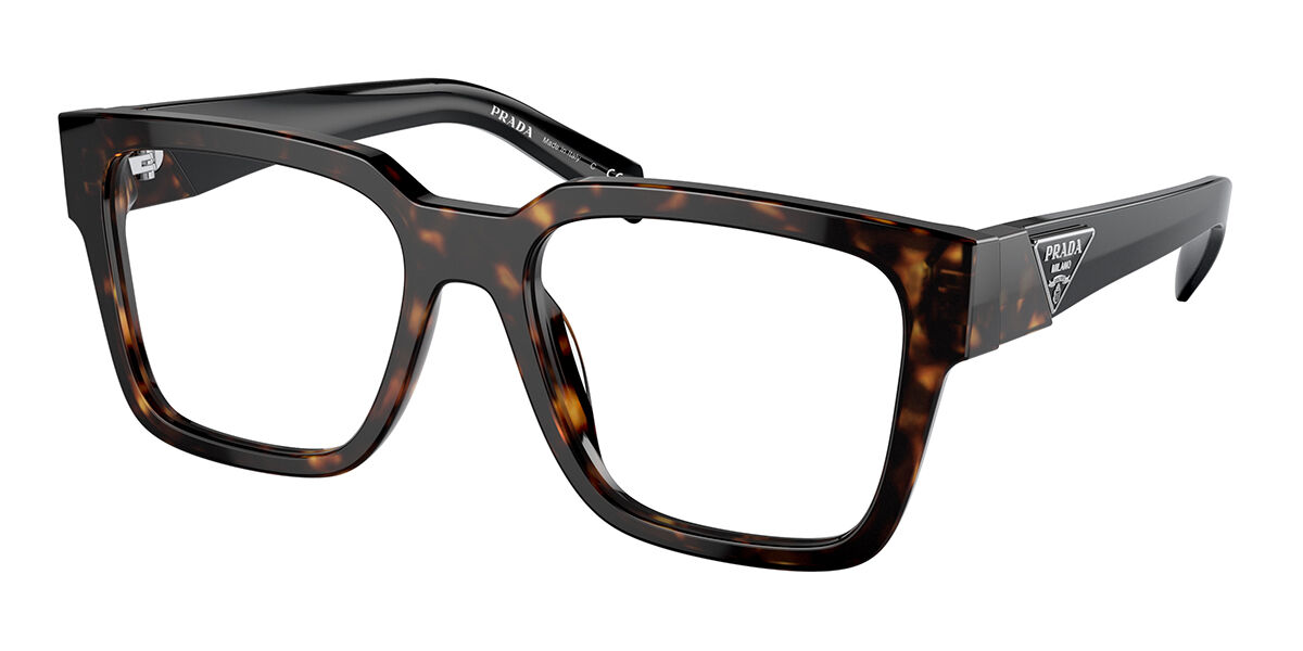 PRADA - 未来さま専用 Prada PR 08ZVF Asian Fit 1AB1O1 Square Black Eyeglasses