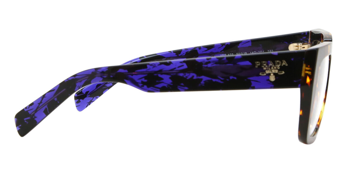 Prada PR A03V 14O1O1 Magma Tortoise Eyeglasses | SmartBuyGlasses US