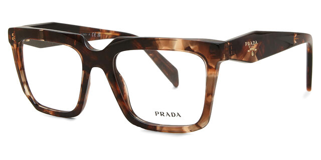 Prada VPR 65R Square Eyeglasses Tortoise Brown UE0-101‎ 53-16 140 Prada VPR 65R | Overnight Glasses main image 2