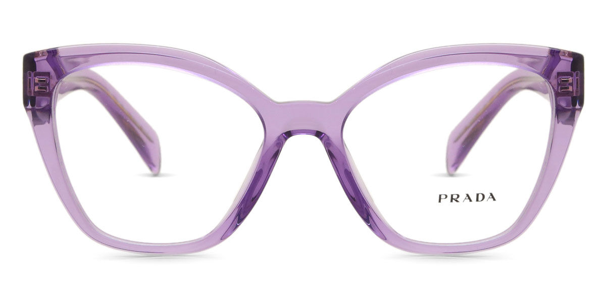 Prada PR 20ZV 11R1O1 Transparent Sage Eyeglasses | SmartBuyGlasses US