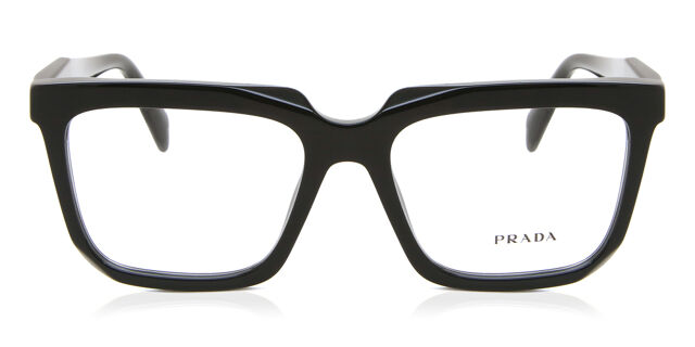 Prada PR A19V 16K1O1 Square Black Eyeglasses  display picture 2