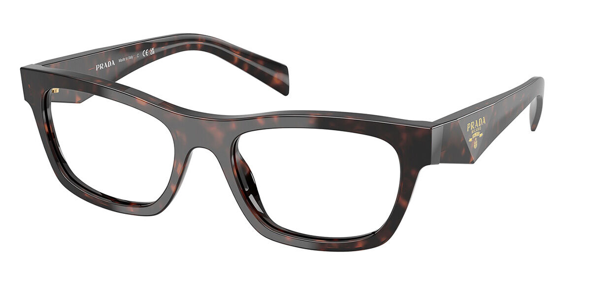 Prada PR B01VF Asian Fit 17N1O1 Root Tortoise Eyeglasses