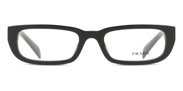 Prada Black Women\'s Rectangular Frame Eyeglasses Prada® - PR B09V | Rectangular Acetate Optical Frame main image 4