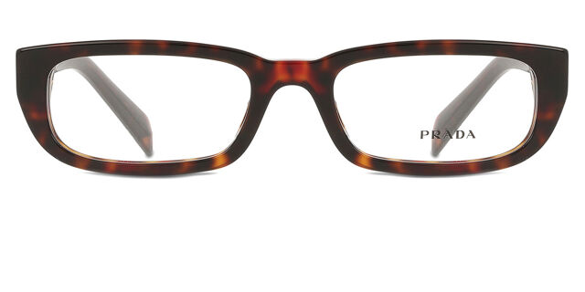 Prada PR B05V 17N1O1 Rectangle Black/Medium Tortoise 