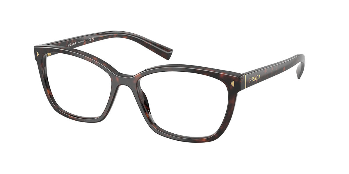 Prada PR 15ZVF Asian Fit 1AB1O1 Black Eyeglasses | SmartBuyGlasses US