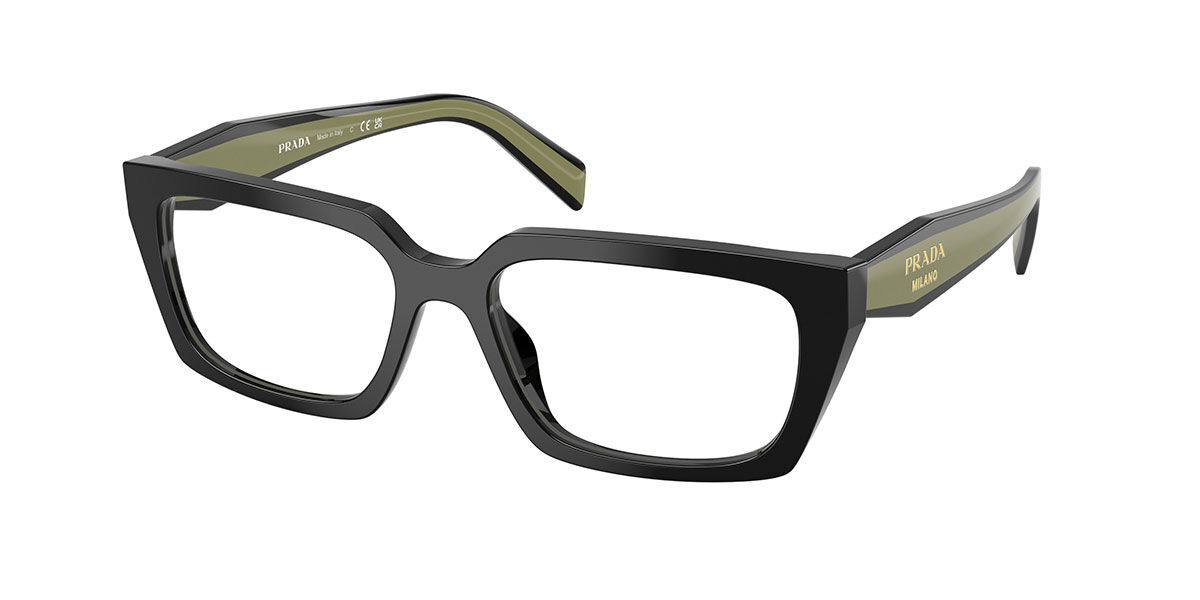 Prada PR D05VF Asian Fit 03K1O1 Black Eyeglasses | SmartBuyGlasses US