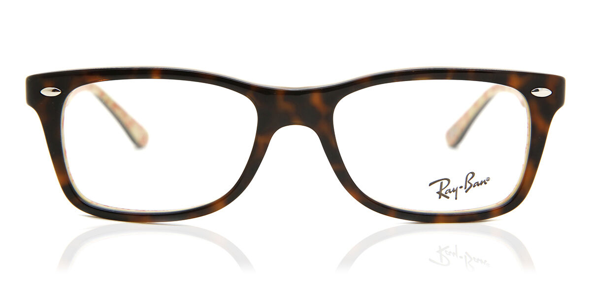 Ray-Ban RX5228 Highstreet 5057 Rectangle Brown Eyeglasses