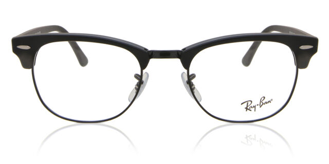 Ray-Ban RB5154 2077 Black Clubmaster 49□21 140mm Glasses - Frames Only RAY BAN RB 5154 2077 CLUBMASTER 49/21/140 BLACK EYEGLASSES  main image 4