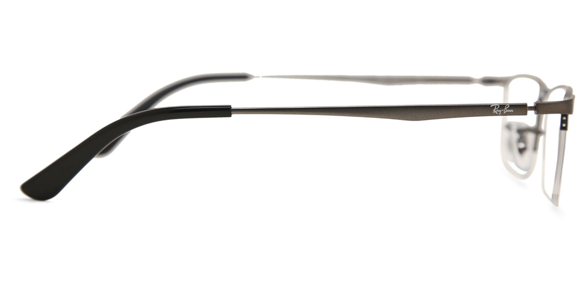 Ray-Ban RX6281D Asian Fit 2620 Rectangle Grey Eyeglasses
