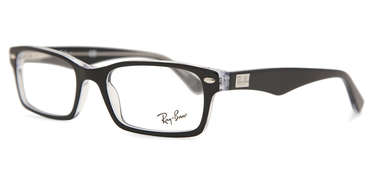 Ray-Ban RX5206 Highstreet 2034 Rectangle Black Eyeglasses