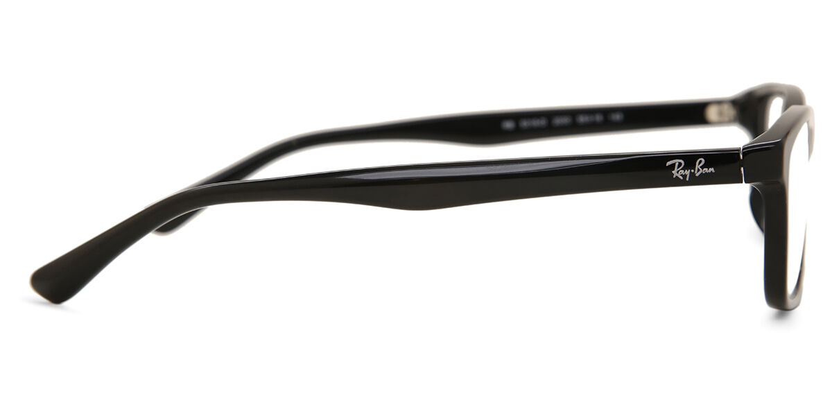 Ray-Ban RX5318D Asian Fit 2000 Rectangle Black Eyeglasses