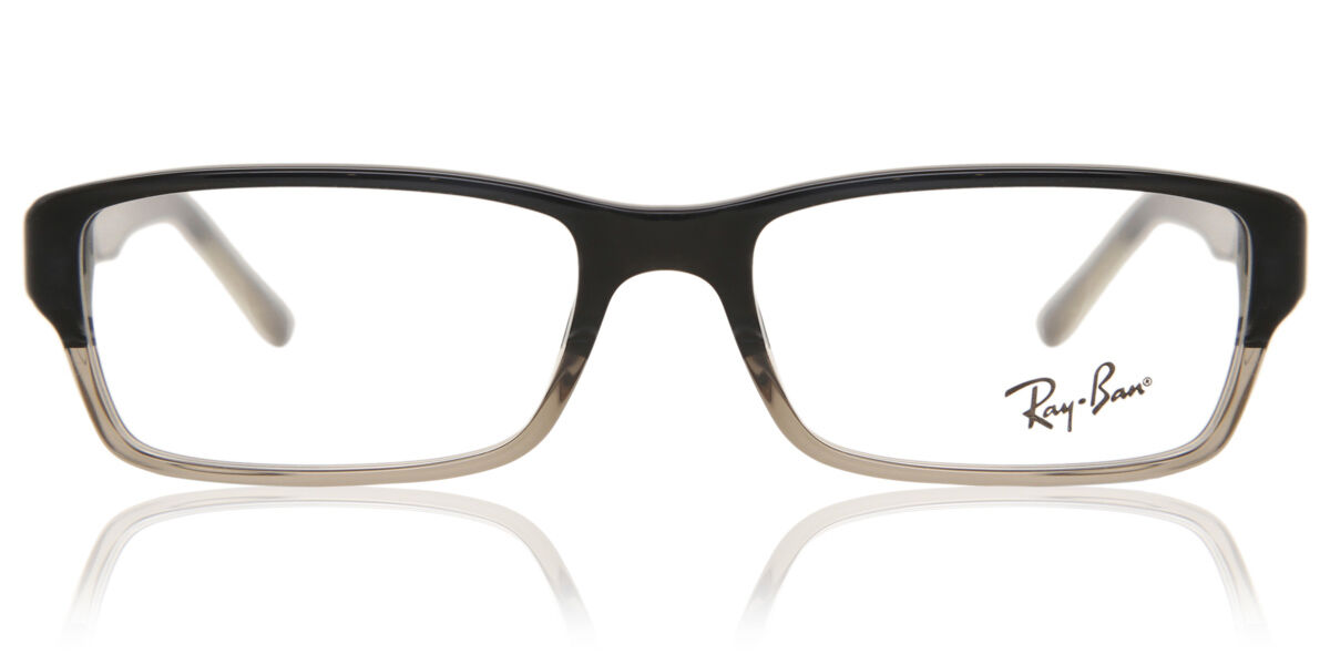 Ray-Ban RX5169 Highstreet 5540 Rectangle Black/Transparent Grey