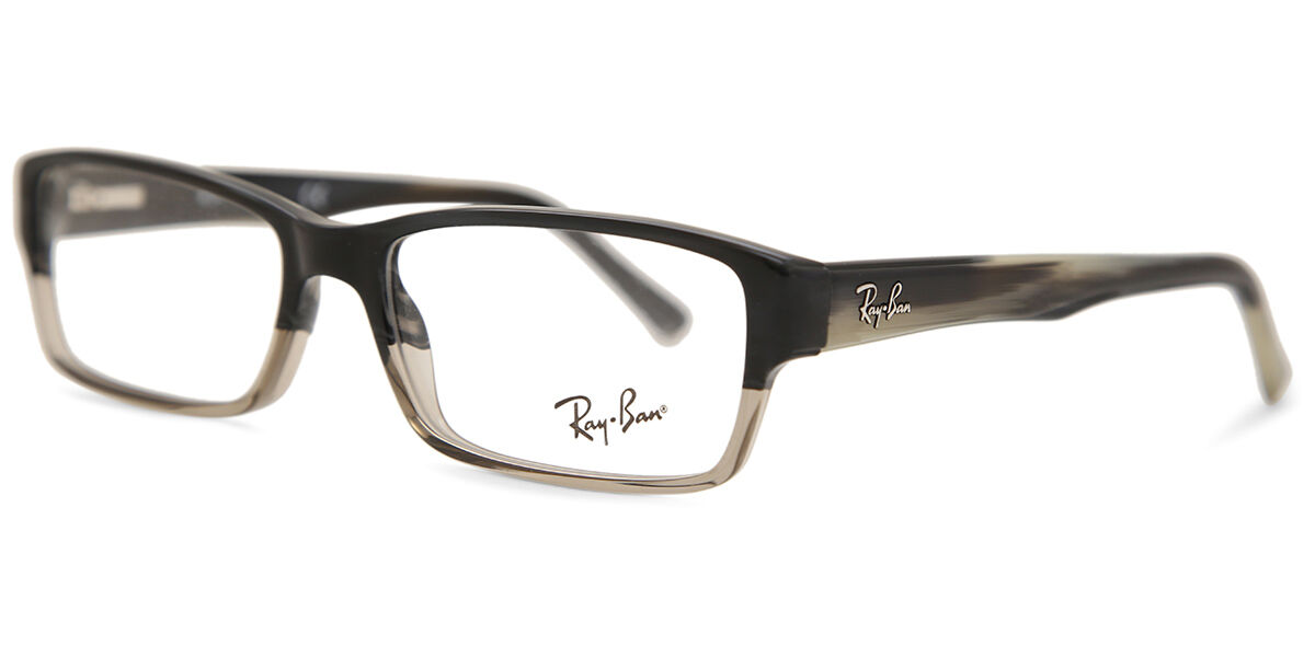 Ray-Ban RX5169 Highstreet 5540 Rectangle Black/Transparent Grey
