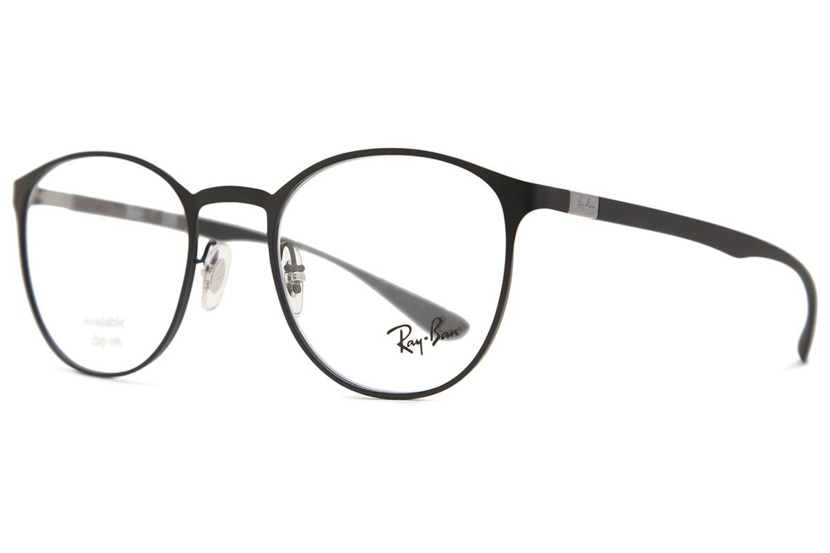 Ray-Ban RX6355 Liteforce 2503 Oval Matte Black Eyeglasses