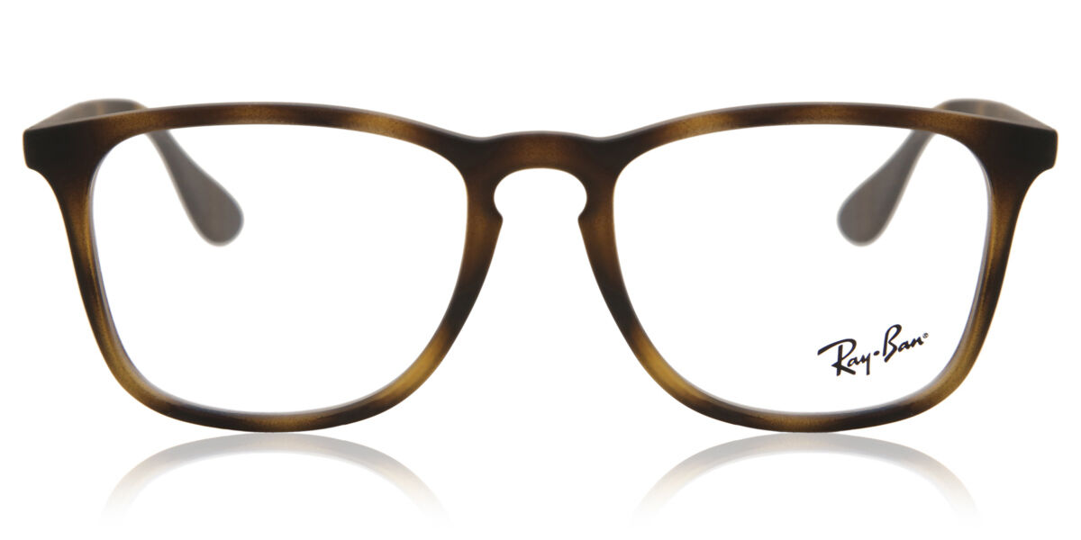 Ray-Ban RX7074 Youngster 5365 Square Rubber Havana Eyeglasses