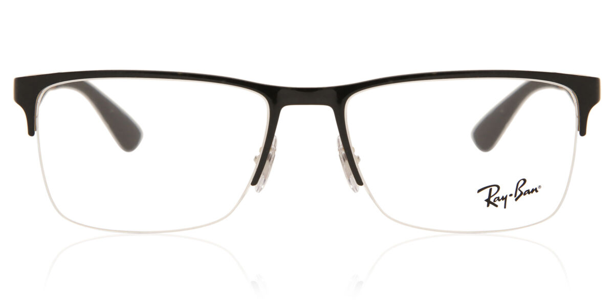 Ray-Ban RX6335 2890 Browline Gold/Black Eyeglasses