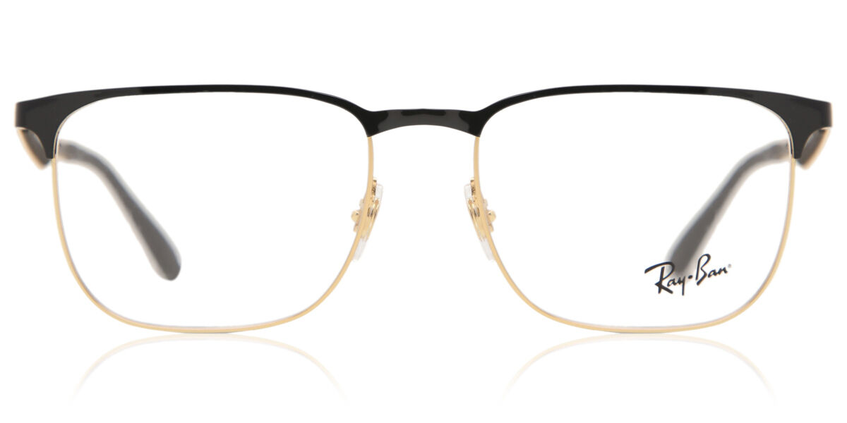 Ray-Ban RX6363 2890 Browline Gold/Black Eyeglasses
