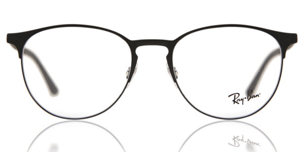 Ray-Ban RX6375 2944 Oval Black Top On Matte Black Eyeglasses