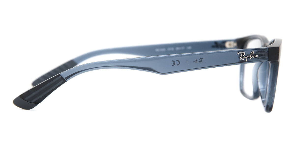 眼鏡 Ray-Ban IRIS Ray-Ban RX7025 5719 Rectangle Transparent Dark Blue Eyeglasses