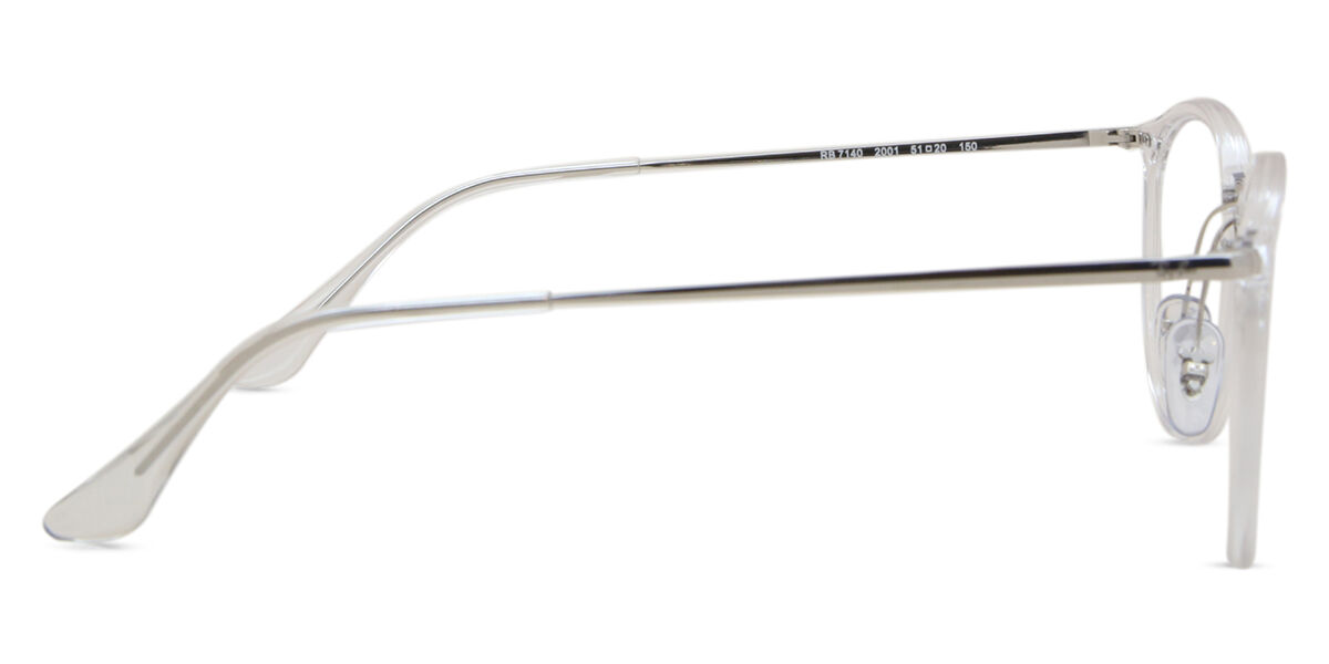 Ray-Ban RX7140 2001 Oval Clear Eyeglasses | SmartBuyGlasses US