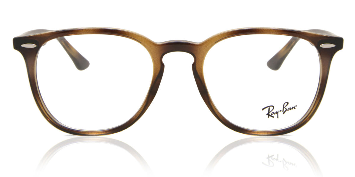 Ray-Ban RX7159 2012 Oval Havana Eyeglasses | SmartBuyGlasses US