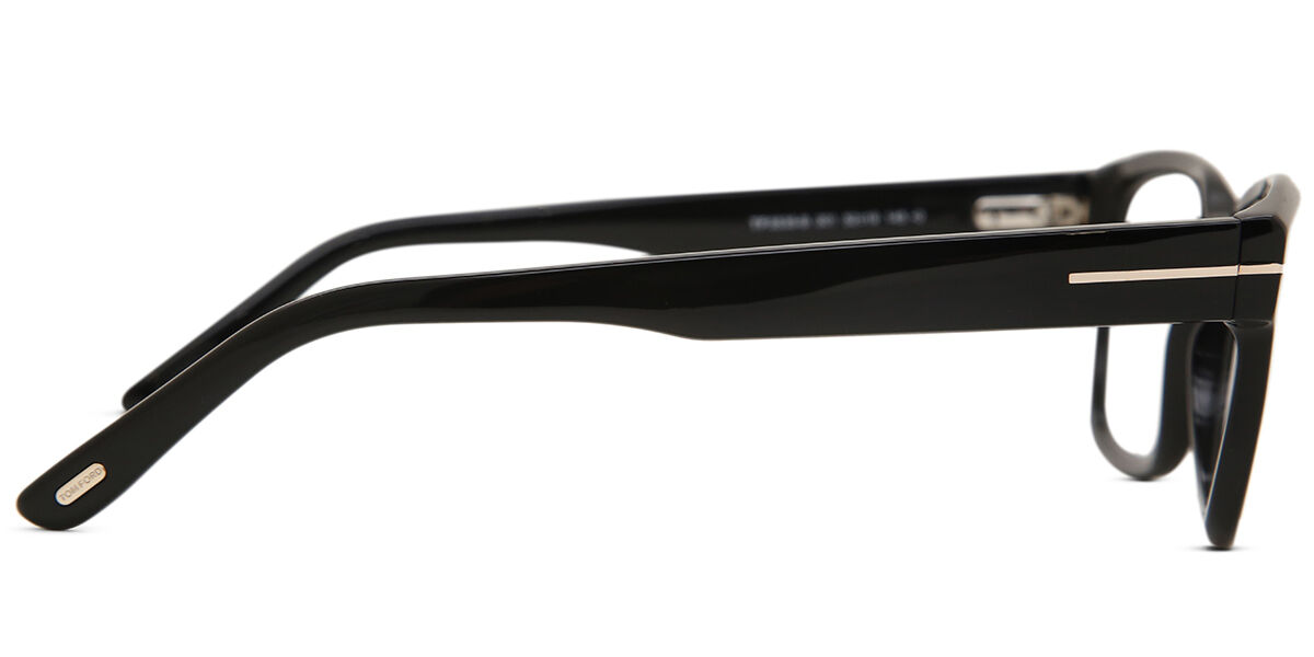 Tom Ford FT5535-B Blue-Light Block 001 Square Black Eyeglasses