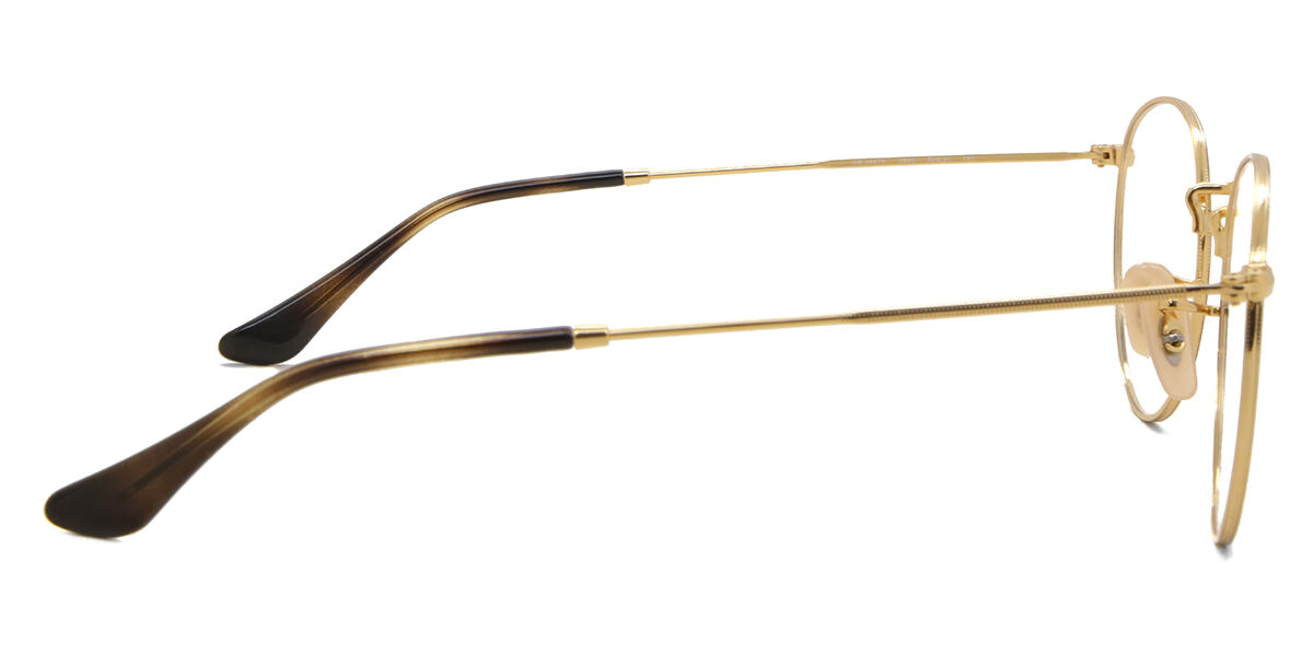 Ray-Ban RX3447V Round Metal 2945 Havana/Gold Eyeglasses