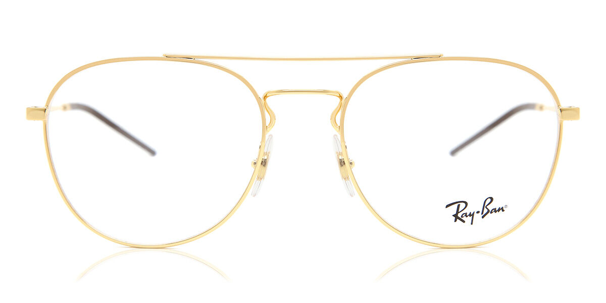 Ray-Ban RX6414 2500 Aviator Gold Eyeglasses | SmartBuyGlasses US Ray-Ban RX6414 2500 Aviator Gold Eyeglasses | SmartBuyGlasses US