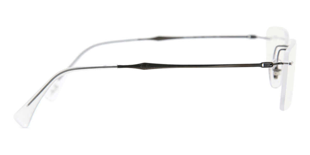 Ray-Ban RX8755 1000 Rectangle Gunmetal Eyeglasses | SmartBuyGlasses US