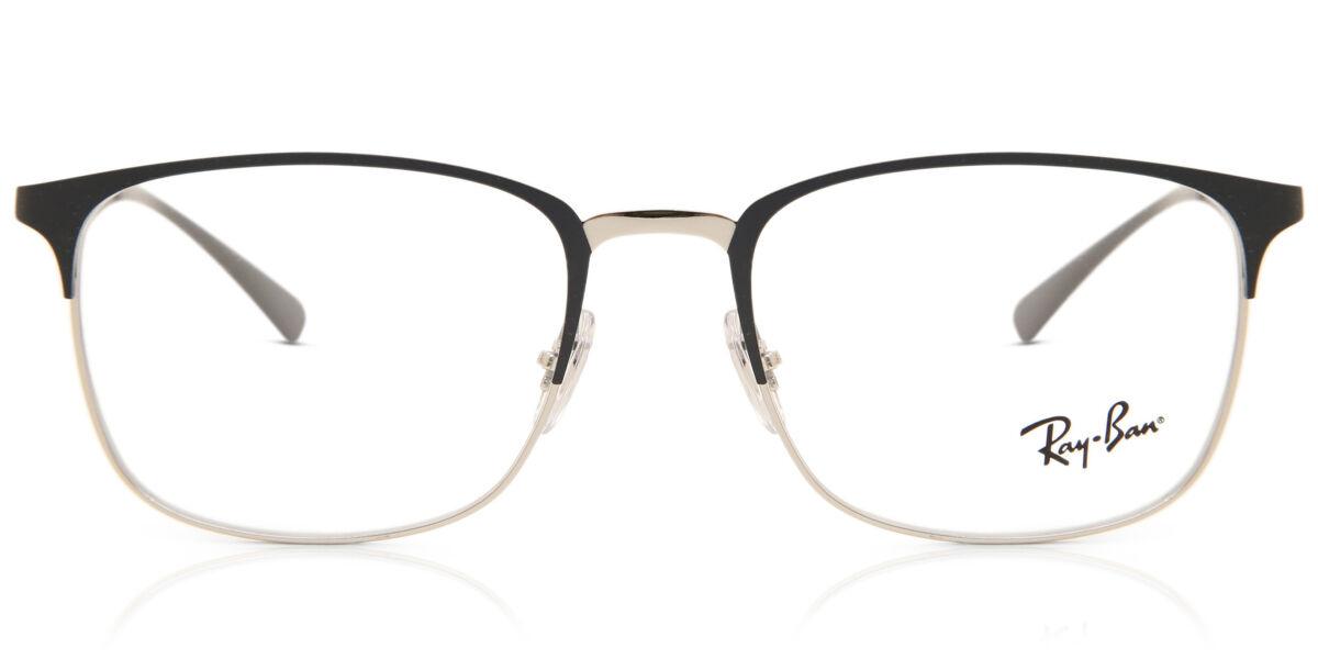Ray-Ban RX6421 3004 Square Silver On Top Grey Eyeglasses