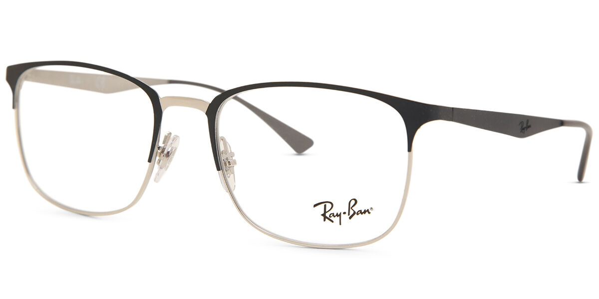 Ray-Ban RX6421 3004 Square Silver On Top Grey Eyeglasses
