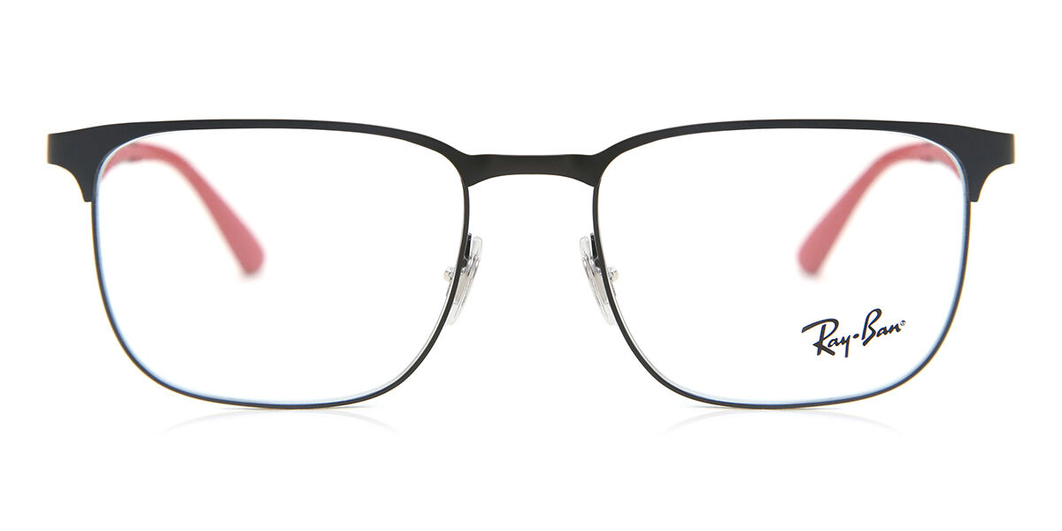 Ray-Ban RX6363 3018 Browline Black Top Matte Black Eyeglasses