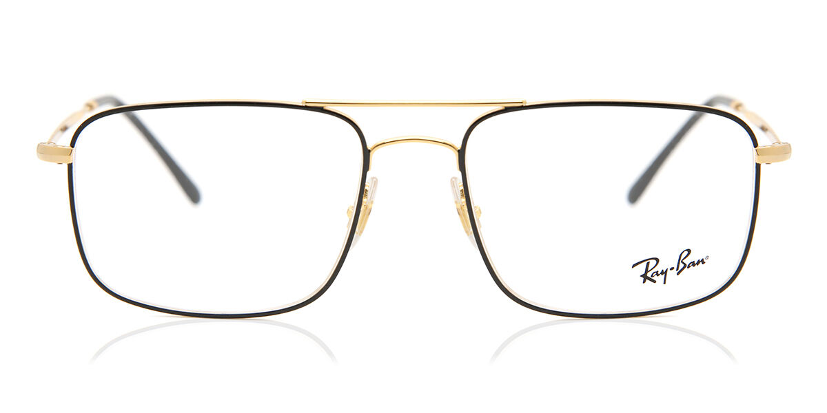 Ray-Ban RX6434 2501 Aviator Silver Eyeglasses | SmartBuyGlasses US