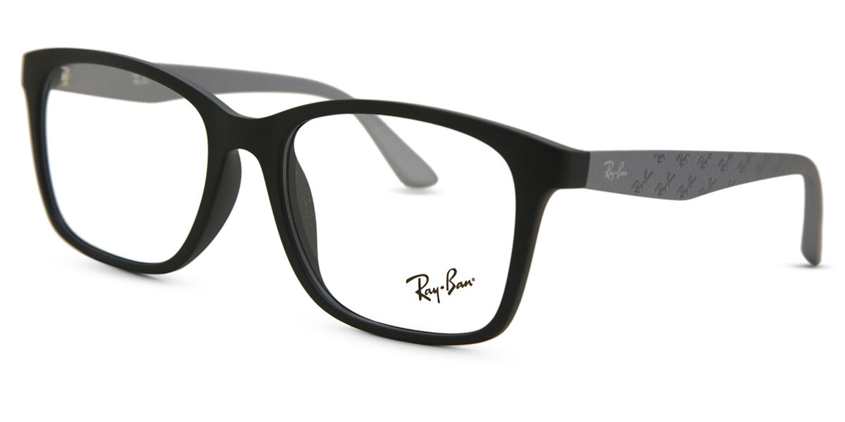 Ray-Ban RX7059D Asian Fit 5555 Square Black Eyeglasses